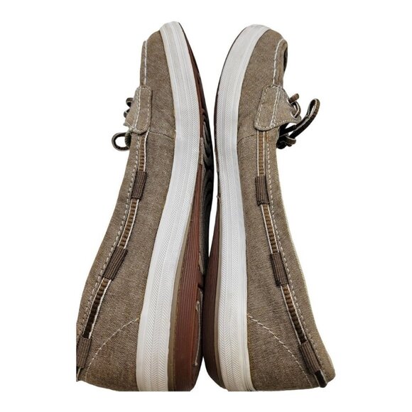 Keds Moccasin Womens Sz 6 Beige Ortholite Memory Foam Slip On Boat Shoe WF52722 - Picture 6 of 7